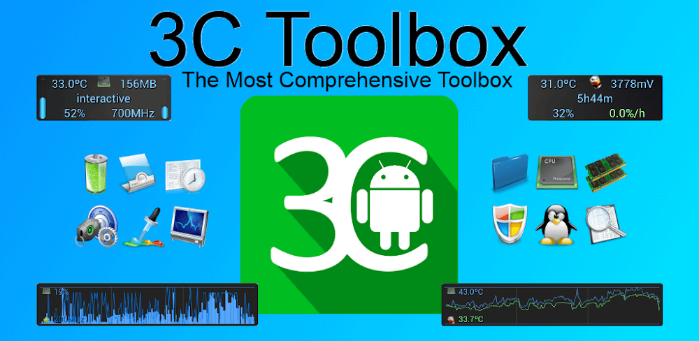 3C All-in-One Toolbox v3.1.88b MOD APK (Pro Unlocked)
