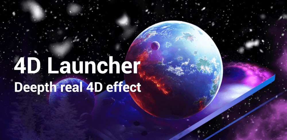 4D Launcher v3.4 MOD APK (Premium Unlocked)