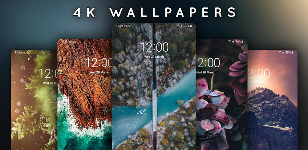 4K Wallpapers v5.5.1.1 MOD APK (Premium Unlocked)