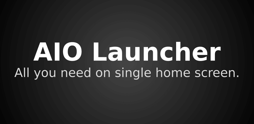 AIO Launcher v7.7.0.2 MOD APK (Premium Unlocked)