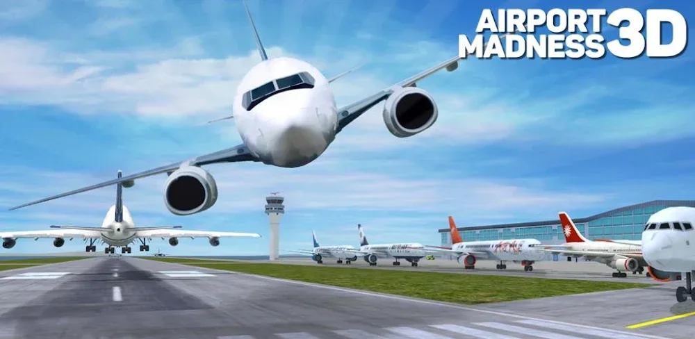 Airport Madness 3D v1.1.6415 MOD APK (Unlocked All DLC)