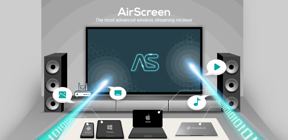 AirScreen v2.2.15.1 MOD APK (Premium Unlocked)