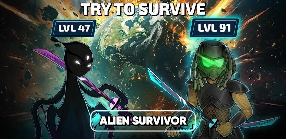Alien Survivor: Survival Arena v1.1.42.0 MOD APK (Menu, Currency Never Decrease)
