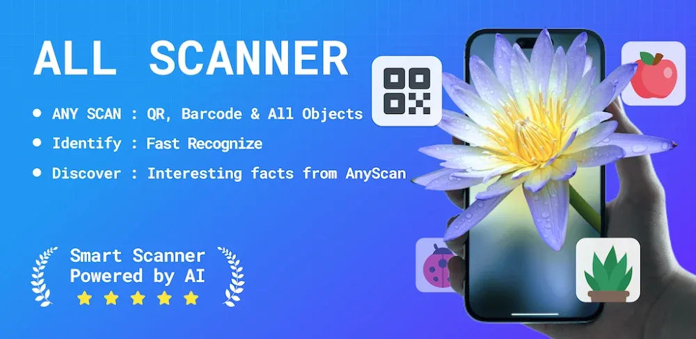 All Scanner: Scan & Identify v1.1.8.50.0322 MOD APK (Premium Unlocked)