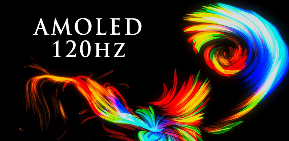 AMOLED 120HZ v1.1.0.4 MOD APK (Premium Unlocked)