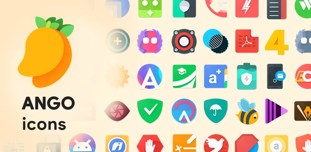 Ango Icon Pack v13.6 APK (Full Version)