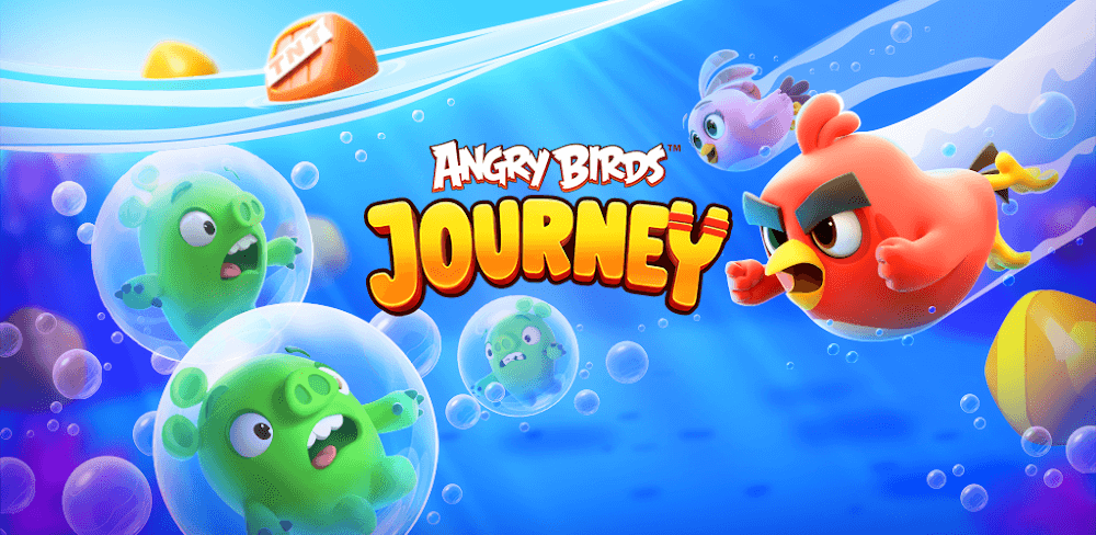 Angry Birds Journey MOD APK v3.3.8.4 (Unlimited Money/Lives)