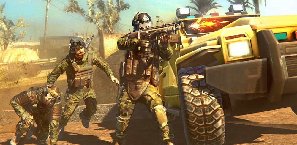 Anti-Terrorist Shooting Mission v16.8 MOD APK (God Mode, Dumb Enemy)