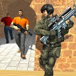Anti-Terrorist Shooting Mission v16.8 MOD APK (God Mode, Dumb Enemy)