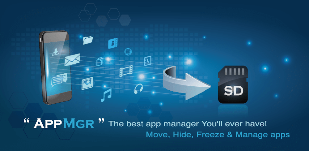 AppMgr Pro III v6.11 MOD APK (Patched/Mod Extra)