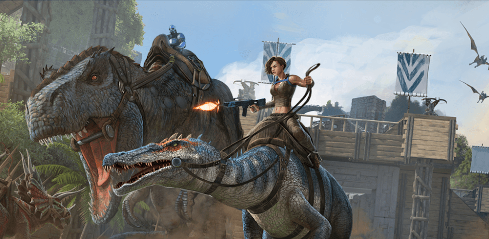 ARK: Survival Evolved v2.2.0.29 MOD APK (All Unlocked, Unlimited Amber, Items, Menu)