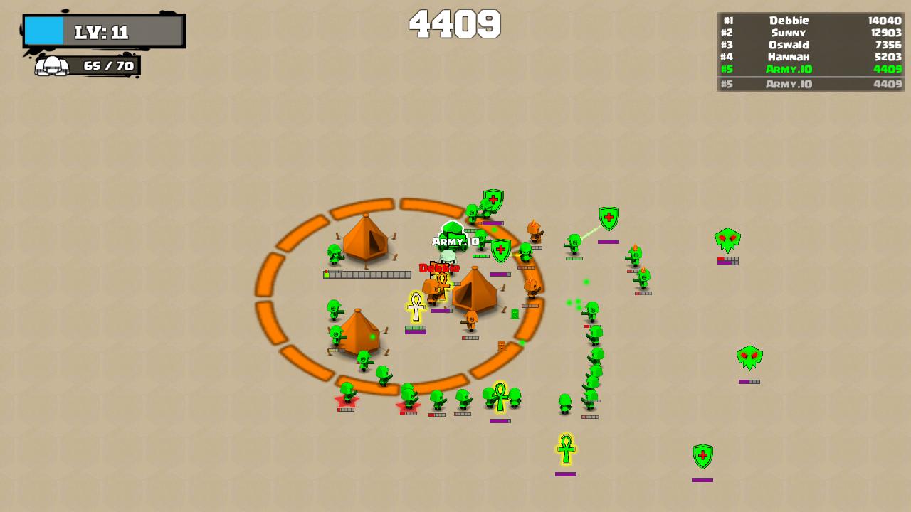 Army.io v0.0.0.279 MOD APK (Menu, Fast Elixir)