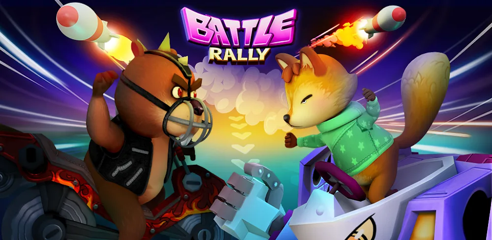 Battle Rally v1.1.9.0 MOD APK (Mod Menu, 5 FEATURES)