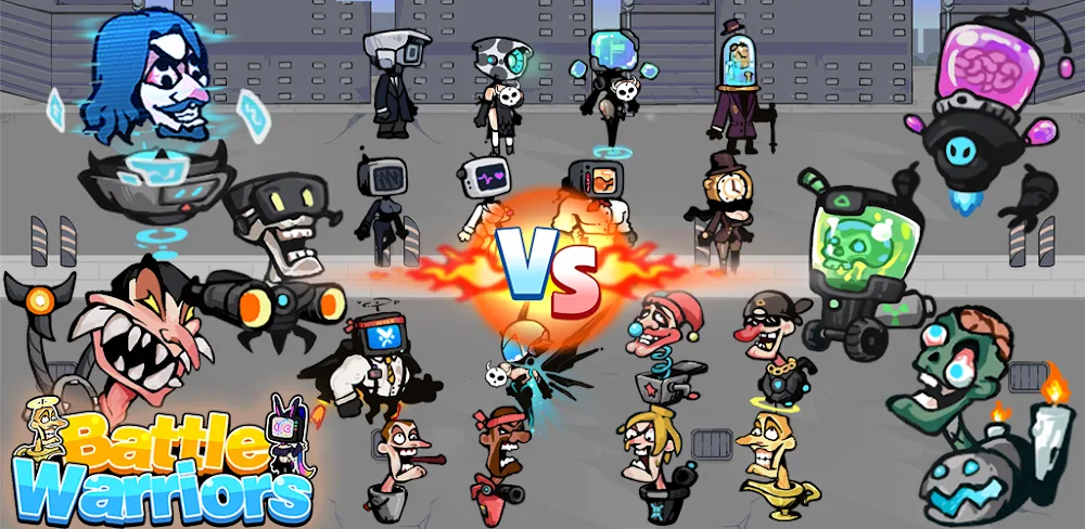 Battle Warriors: Strategy Game v1.1.2.0 MOD APK (Unlimited Crystal, God Mode)