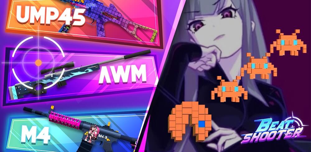 Beat Shooter v2.2.3.2 MOD APK (VIP, Unlimited Money)