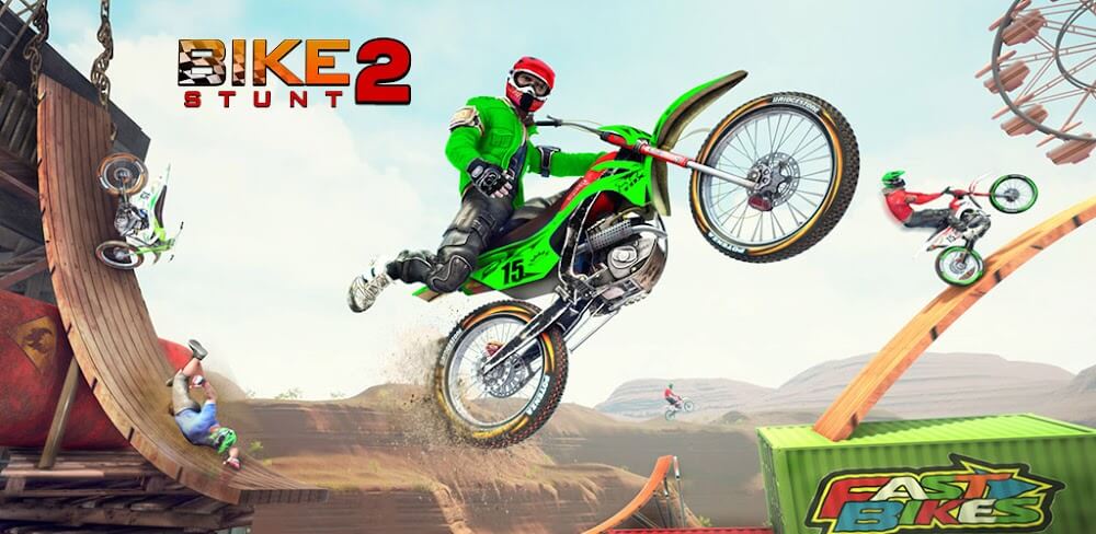 Bike Stunt 2 v1.1.105.0 MOD APK (Unlimited Coins, Free Shopping)