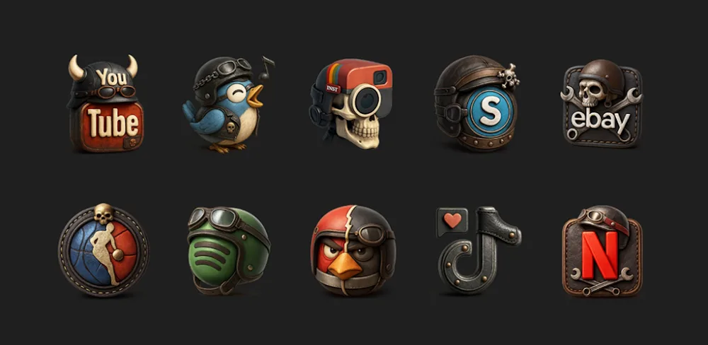 Bikerz – Icon Pack v1.7 APK (Full Version)