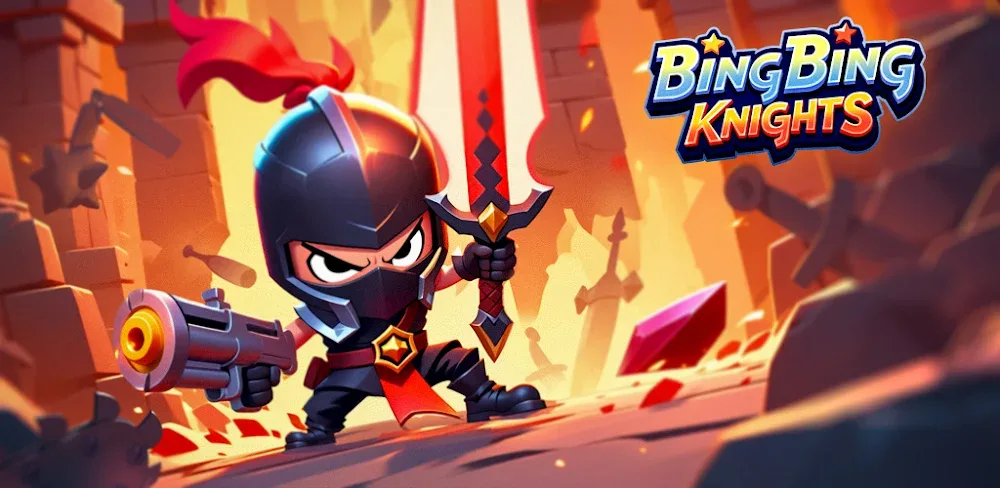 Bingbing Knights: Action Merge v2.2.5.0 MOD APK (Damage & Defense Multiplier, God Mode)
