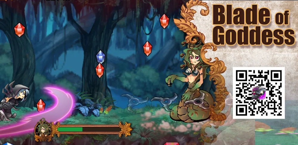 Blade of Goddess – Runner v1.1.6.4 MOD APK (Menu, Unlimited Flying Daggers)