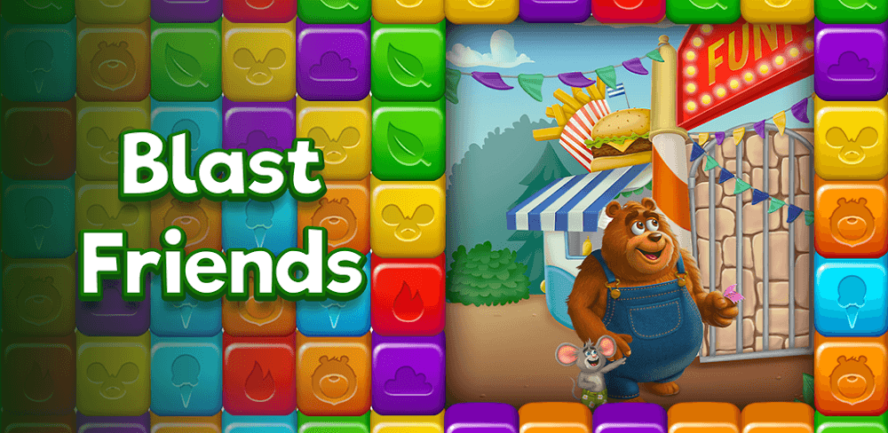 Blast Friends v2.2.7.4 MOD APK (Unlimited Moves, Free Shopping, No-ADS)
