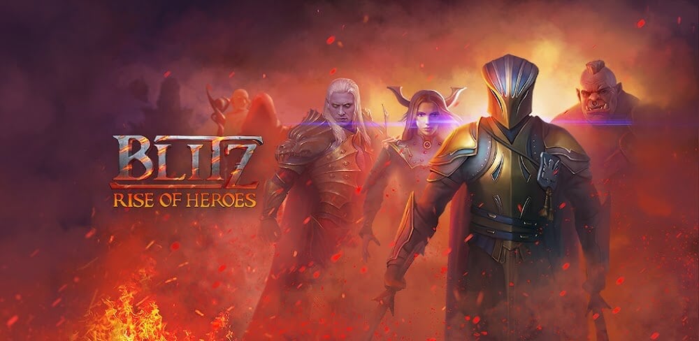 Blitz: Rise of Heroes v1.1.12.19 MOD APK (Menu: God Mode, Dumb Enemies)