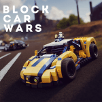 Block Car Wars Brick Car Crash v100 MOD APK (Unlimited Money)