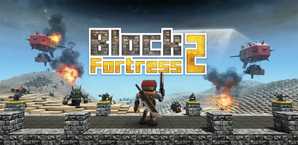 Block Fortress 2 v1.1.00.26 MOD APK (Unlimited Money)