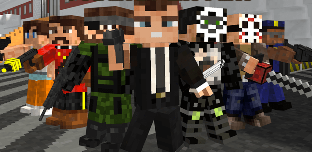 Block Gun 3D v1.1.4.0 MOD APK (Unlimited Money, No Ads)