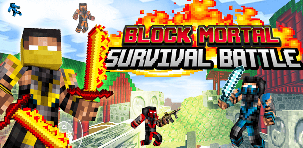 Block Mortal Survival Battle v1.69 MOD APK (Auto Skip Wave Level, Speed)