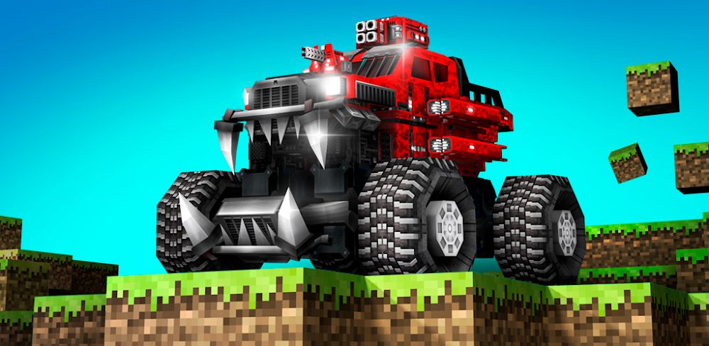 Blocky Cars Online v8.8.10.1 MOD APK (Damage Multiplier, God Mode)