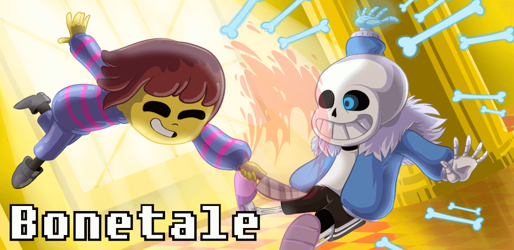 Bonetale Fangame v1.1.7.0.1 MOD APK (Unlimited XP, Unlocked Maps, Music)