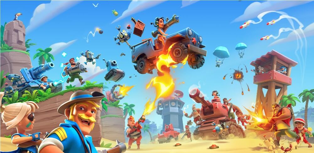 Boom Beach: Frontlines MOD APK v0.0.10.0.58307 (Unlimited Ammo, No reload)