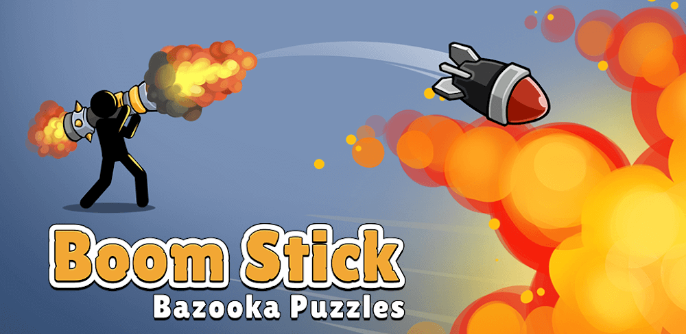 Boom Stick: Bazooka Puzzles v9.9.5.3.4 MOD APK (Unlimited Currency)
