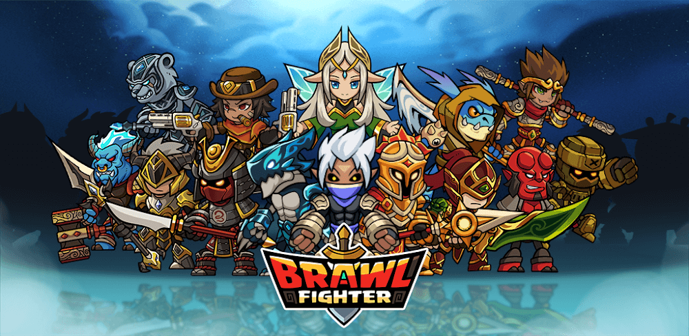Brawl Fighter v0.0.3.7 MOD APK (Unlimited Gold/Gems, One Hit)