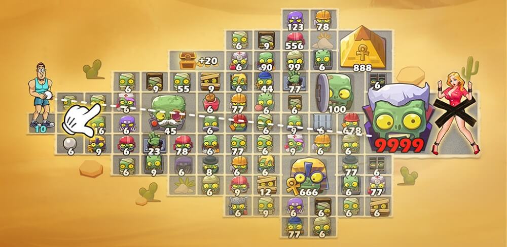 Breaker Fun 2: Zombie Brick v2.2.9.1 MOD APK (Unlimited Diamond)