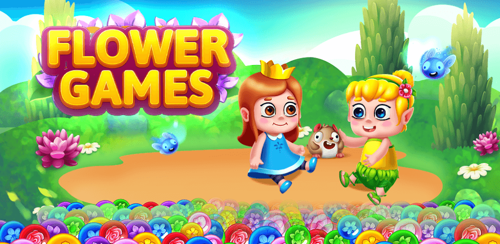 Bubble Shooter – Flower Games v8.4 MOD APK (Unlimited Hearts)