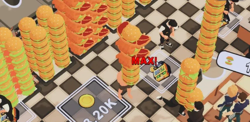 Burger CEO v0.0.3.0 MOD APK (Menu, Unlimited All)