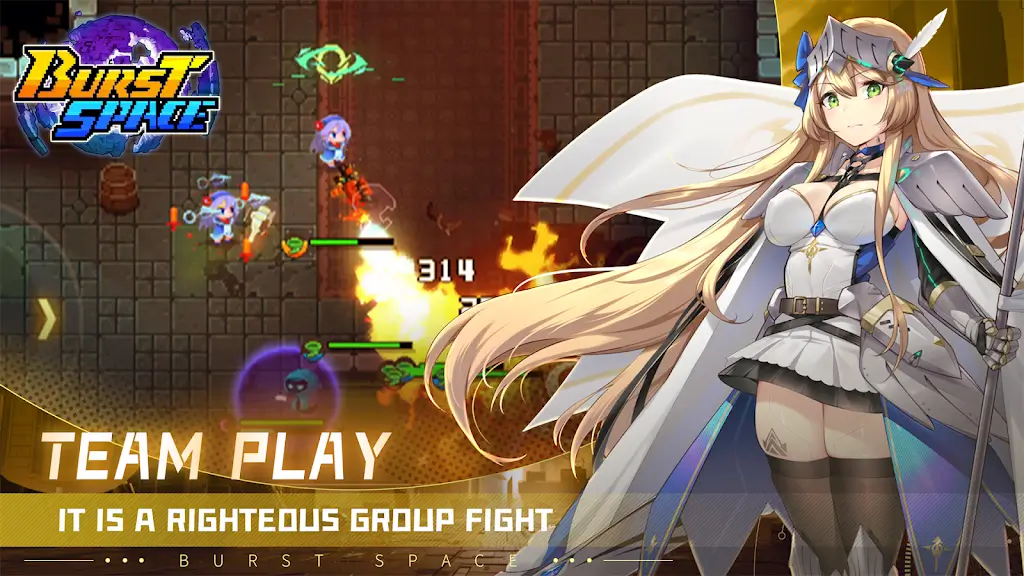 Burst Space v1.1.0.20 MOD APK (Damage, Defense Multiplier, God Mode)