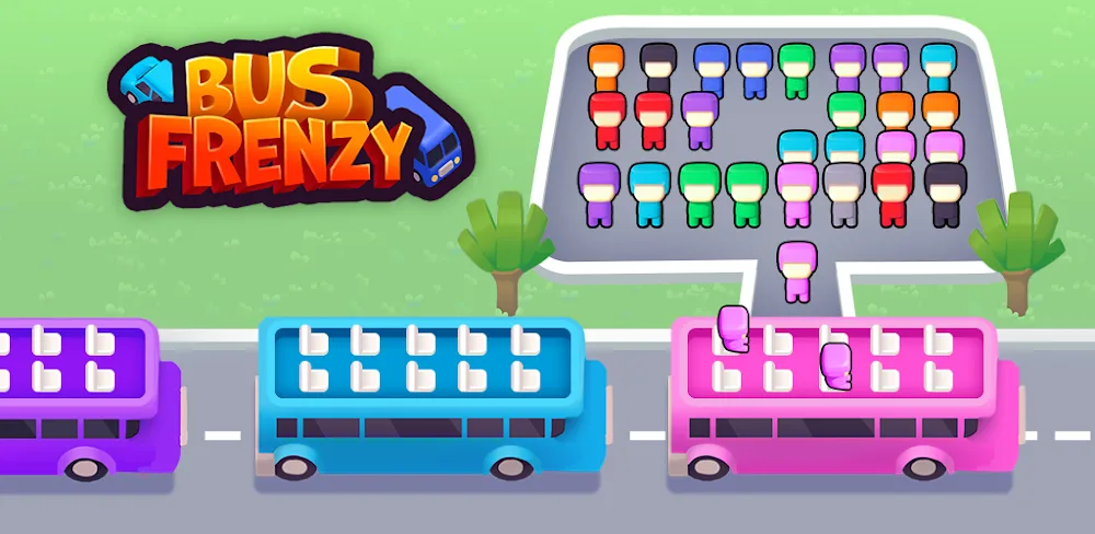 Bus Frenzy v9.52 MOD APK (Unlimited Money, Remove Ads)