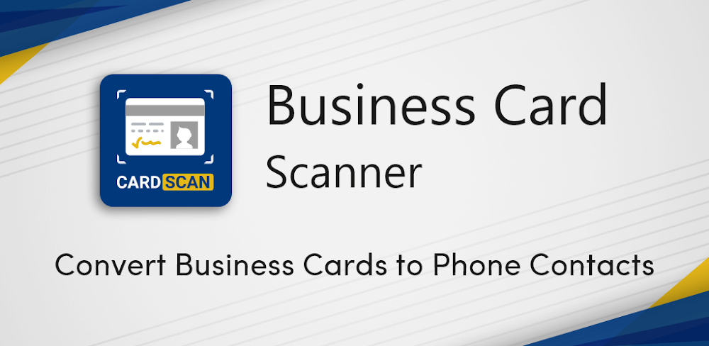 Business Card Scanner & Reader v4.4.5442 MOD APK (Premium Unlocked)