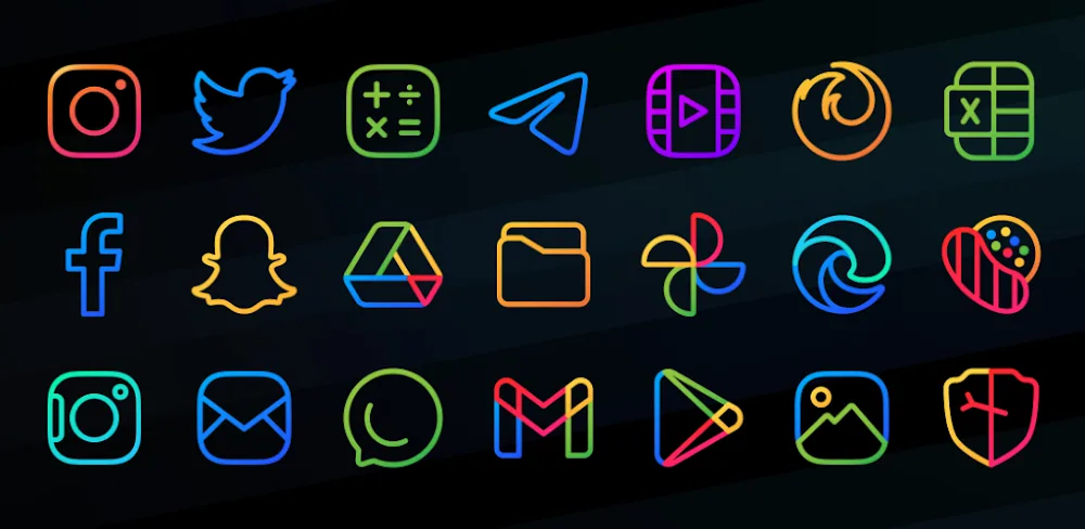 Caelus: linear icon pack v5.5.2.6 APK (Full Version)