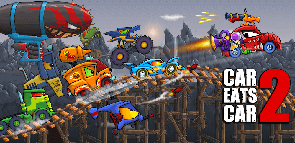 Car Eats Car 2 v2.2.3.1 MOD APK (Unlimited Fuel)