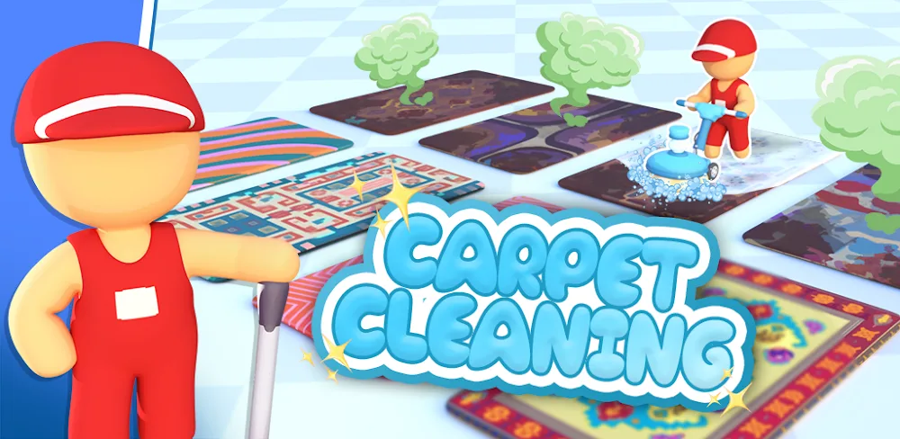 Carpet Cleaning ASMR v1.1.414 MOD APK (Menu, Unlimited All)