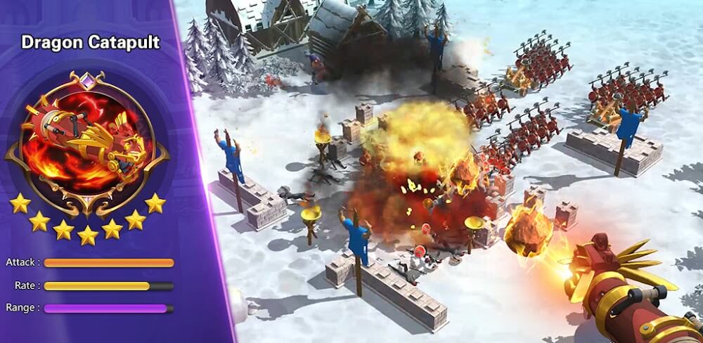 Castle War: Empire Archer MOD APK v1.1.0.25 (Much Gold, VIP Unlocked)