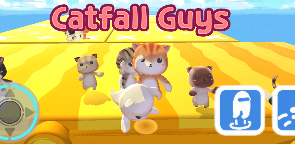 Catfall guys: Online royale v1.10 MOD APK (Unlimited Money)