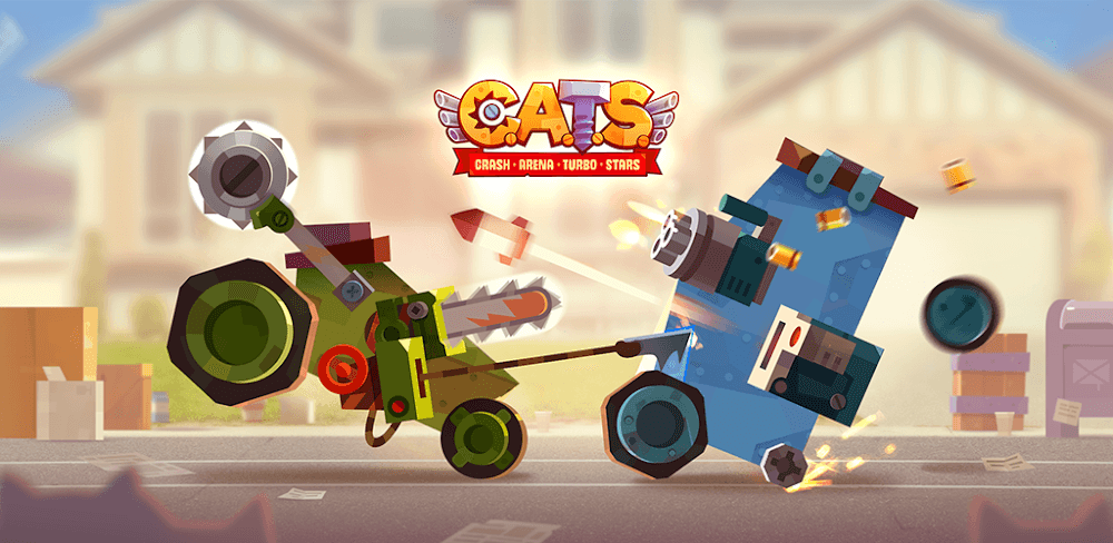 CATS: Crash Arena Turbo Stars v3.33 MOD APK (Menu, God Mode)