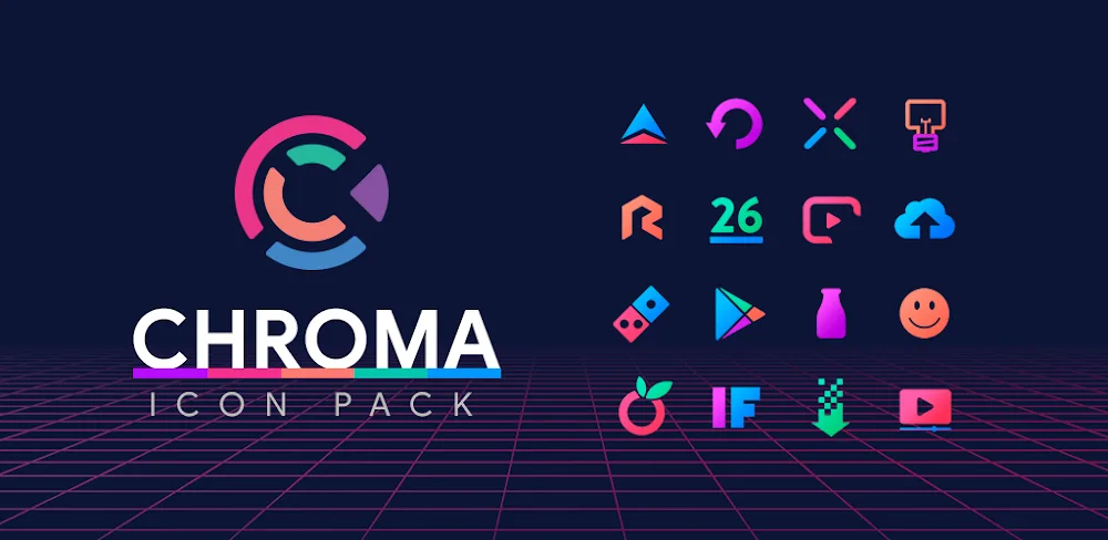 Chroma – Icon Pack v3.3.8.2 APK (Full Version)