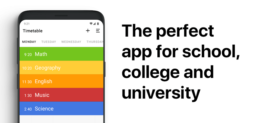 Class Timetable v4.4.1.3 MOD APK (Pro Unlocked)
