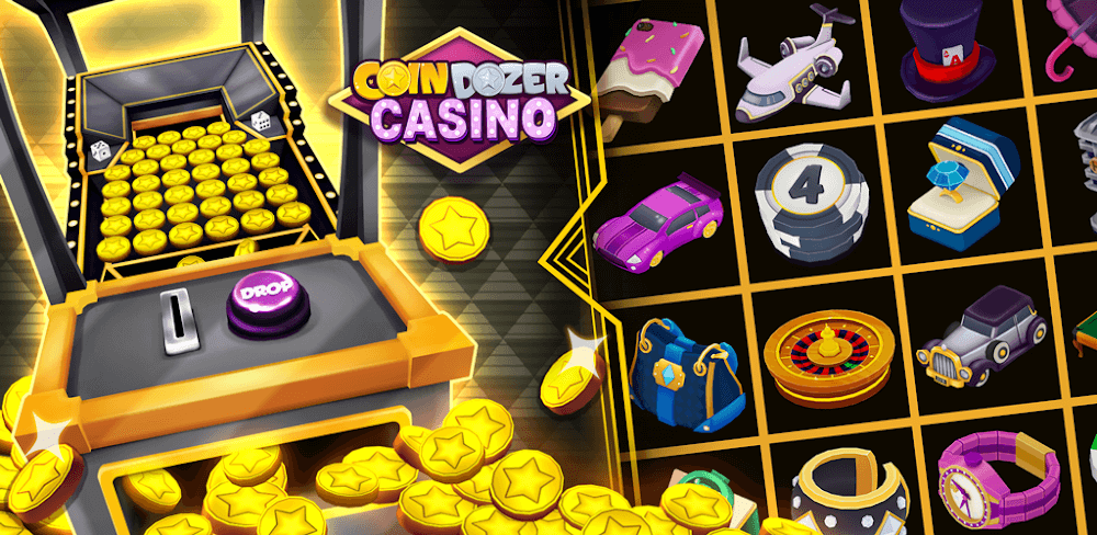 Coin Dozer: Casino MOD APK v6.98 (Unlimited Coin Drop)