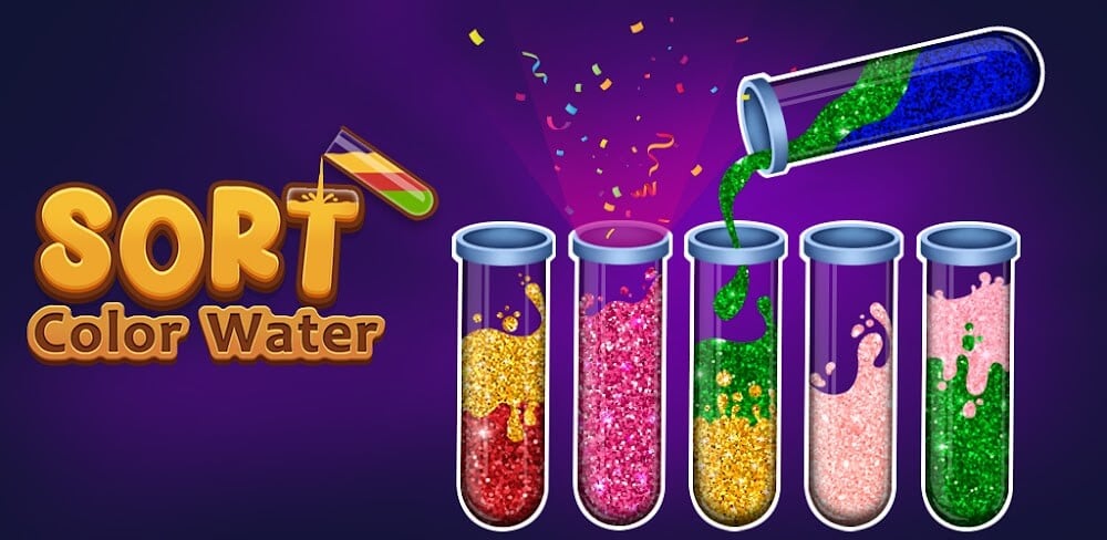 Color Water Sort Woody Puzzle v2.2.1.2 MOD APK (Unlimited Powerup)